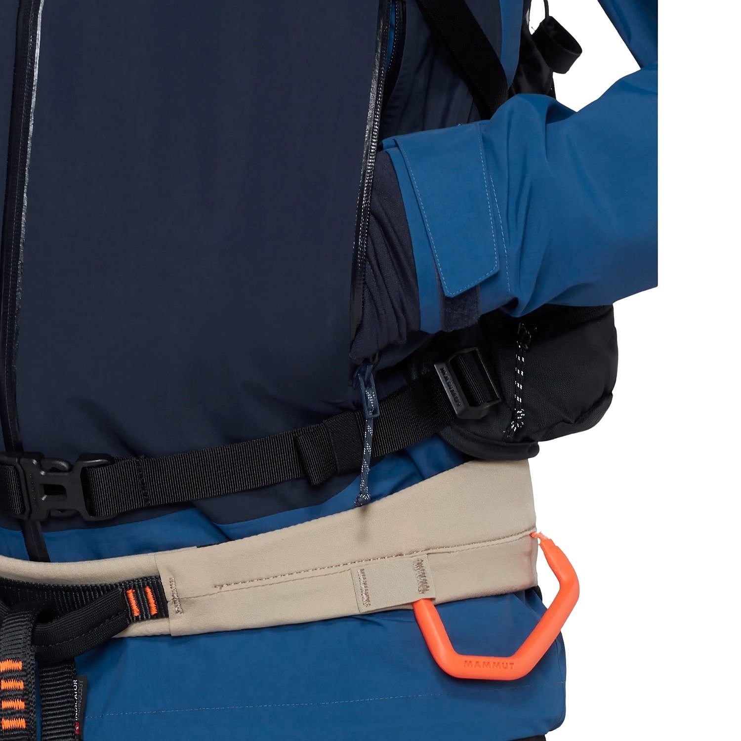 bunda Mammut Crag HS Hooded - Tschiel/Marine - men´s