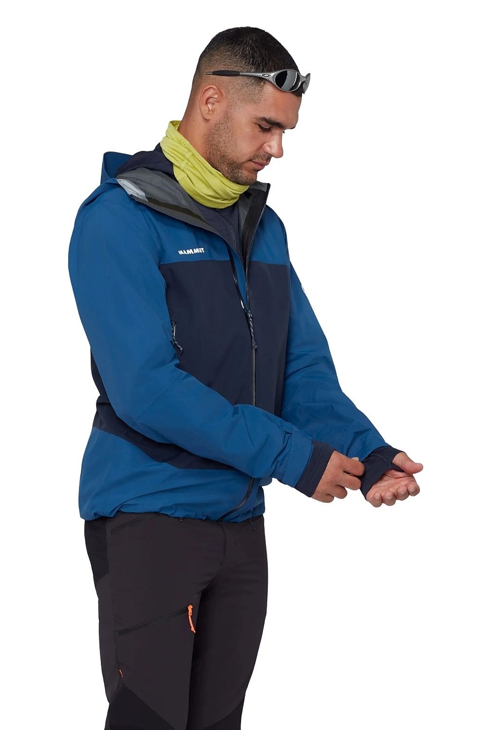 bunda Mammut Crag HS Hooded - Tschiel/Marine - men´s