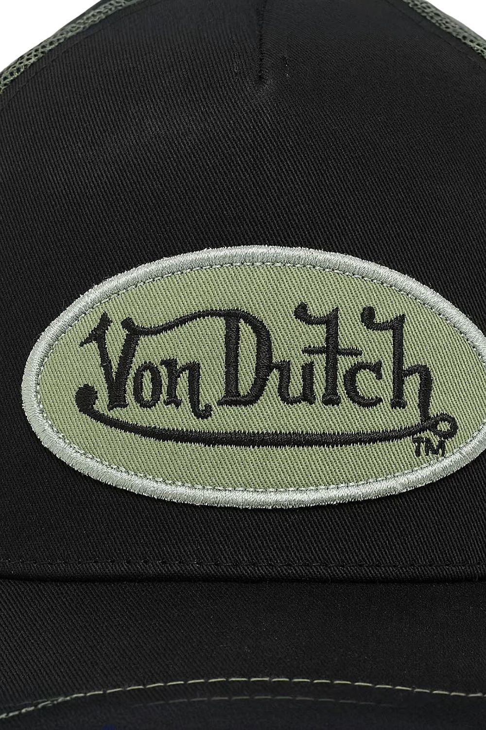 casquette Von Dutch Baseball Colors Trucker - Black/Army Green