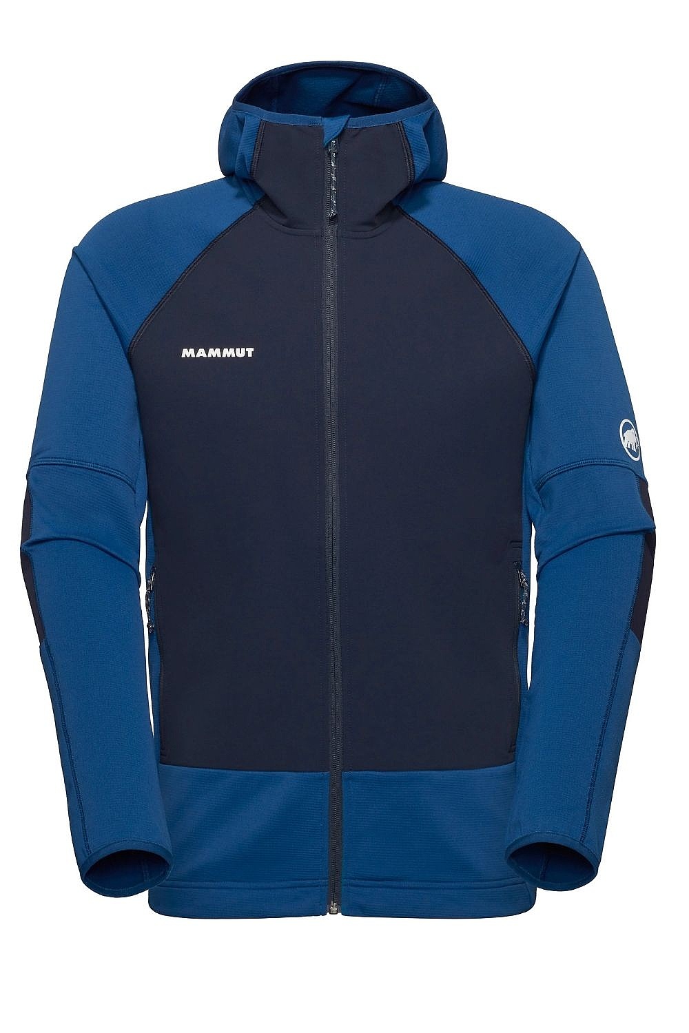 bluza Mammut Massone ML Hooded Zip - Tschiel/Marine - men´s