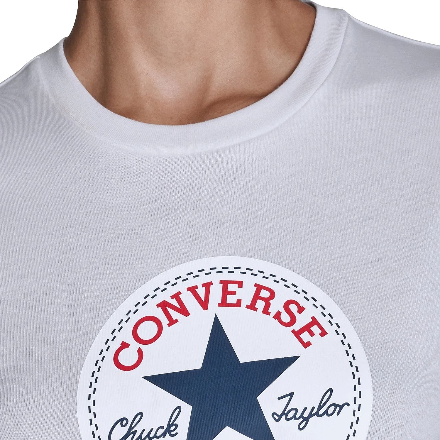 tričko Converse Chuck Logo/CVW5T103 - WHT/White - women´s