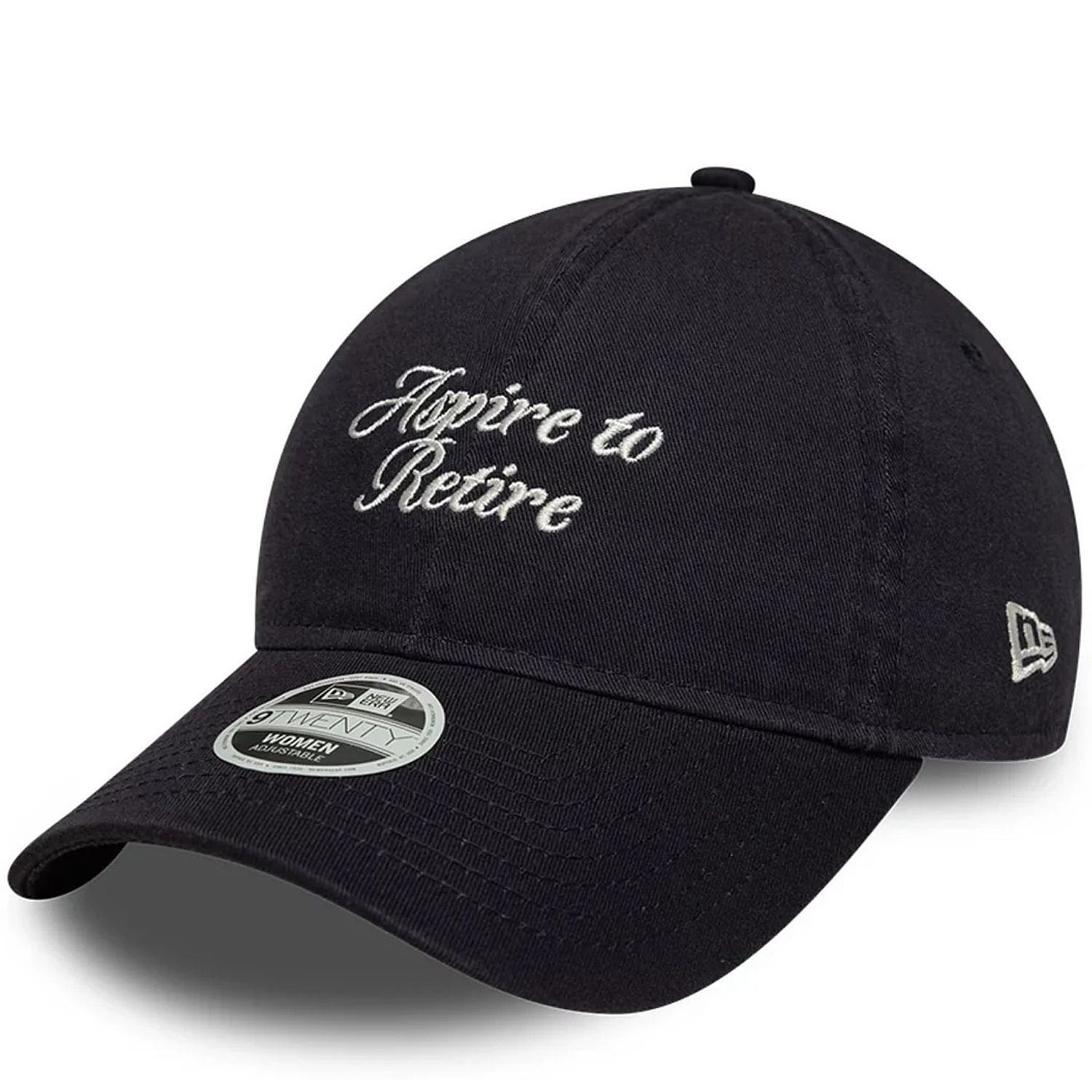 casquette New Era 9T Slogan Branded - Navy/Chrome White - women´s
