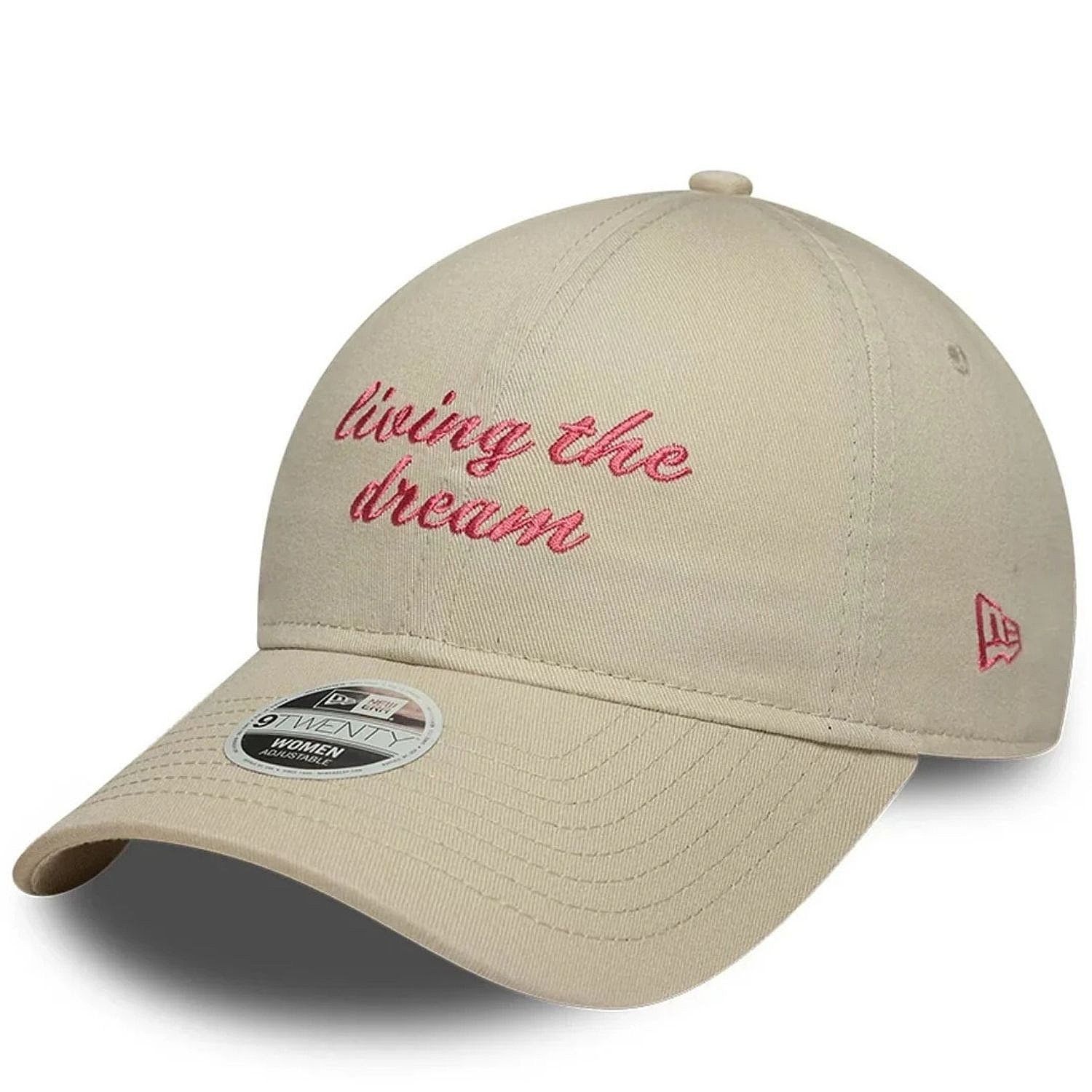casquette New Era 9T Slogan Branded - Stone/Thrift Pink - women´s