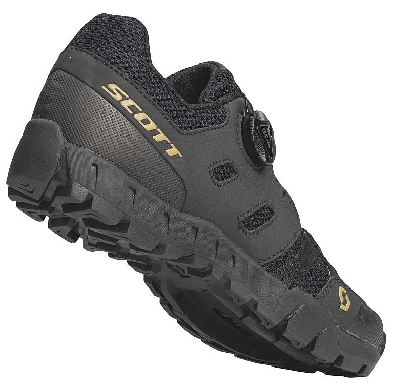topánky Scott Sport Crus-r Eco Boa - Black/Gold - women´s