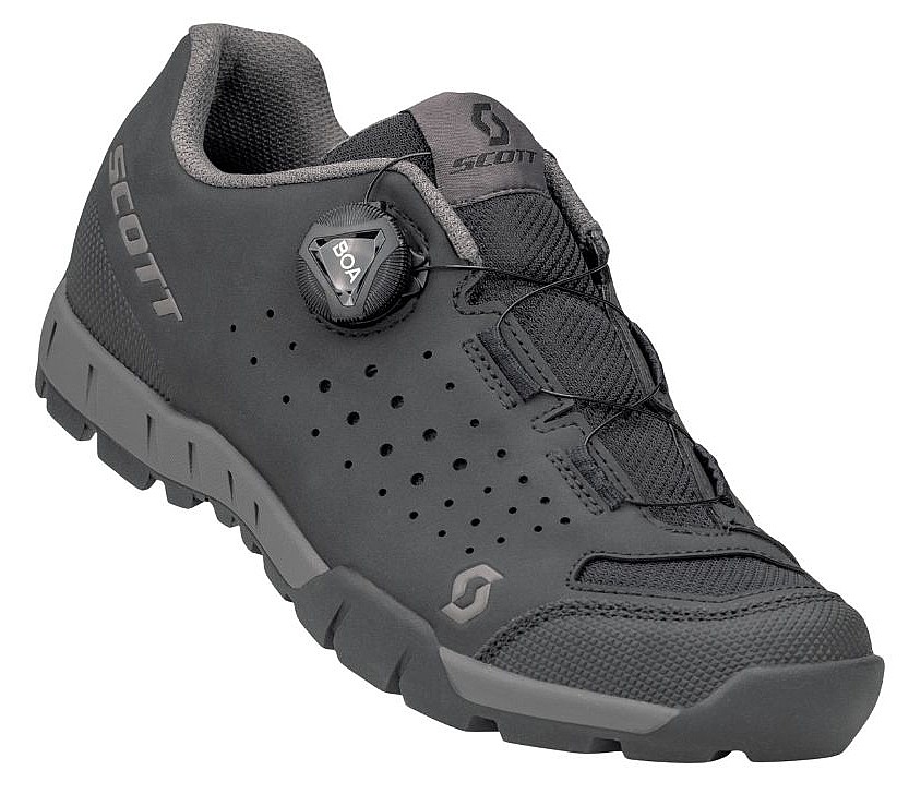 topánky Scott Sport Trail Evo Boa - Matt Black/Anthracite Grey - women´s