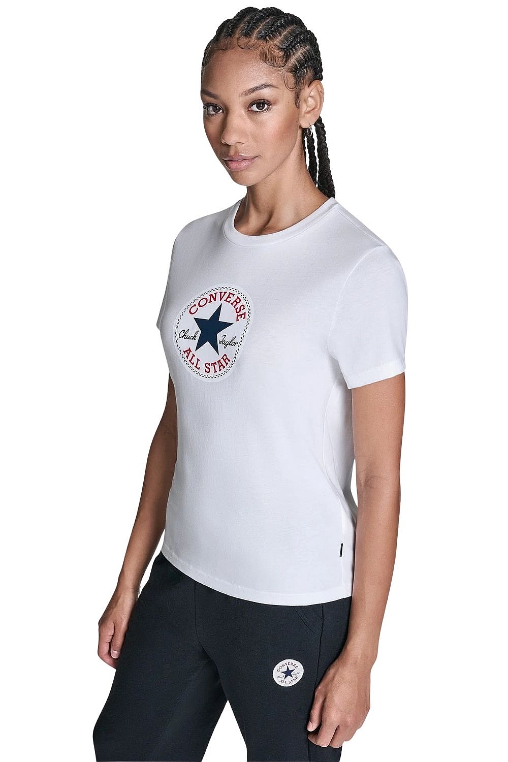 tričko Converse Chuck Logo/CVW5T103 - WHT/White - women´s