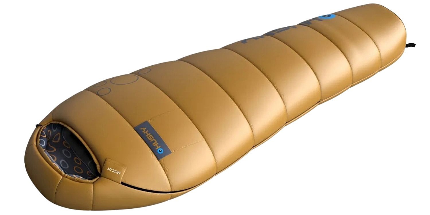 spacák Husky Kids Merlot L -10 °C - Mustard