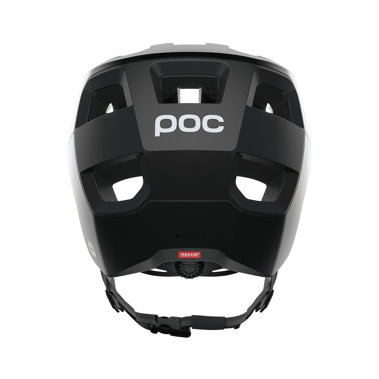 helma Poc Kortal Race Mips - Uranium Black Matt