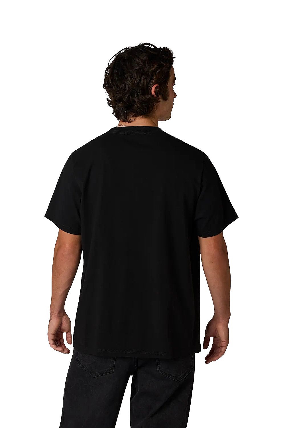 T-shirt Fox Badge 195 Original - Black - men´s