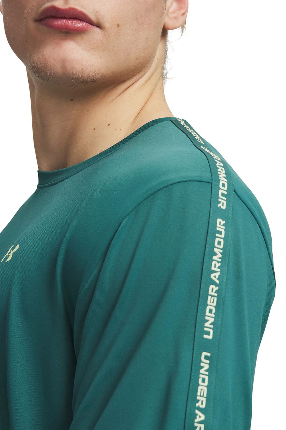 tričko Under Armour Tech Taping - Rack Green/Fade Green - men´s