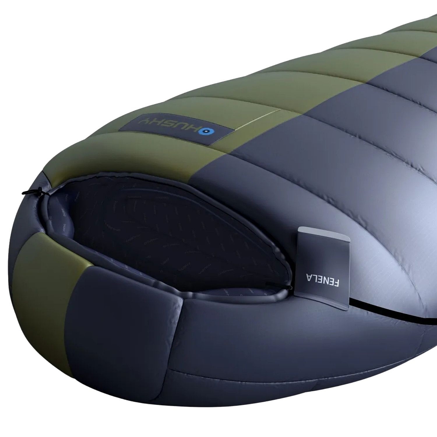 śpiwór Husky Fenela L -15 °C - Blue/Khaki