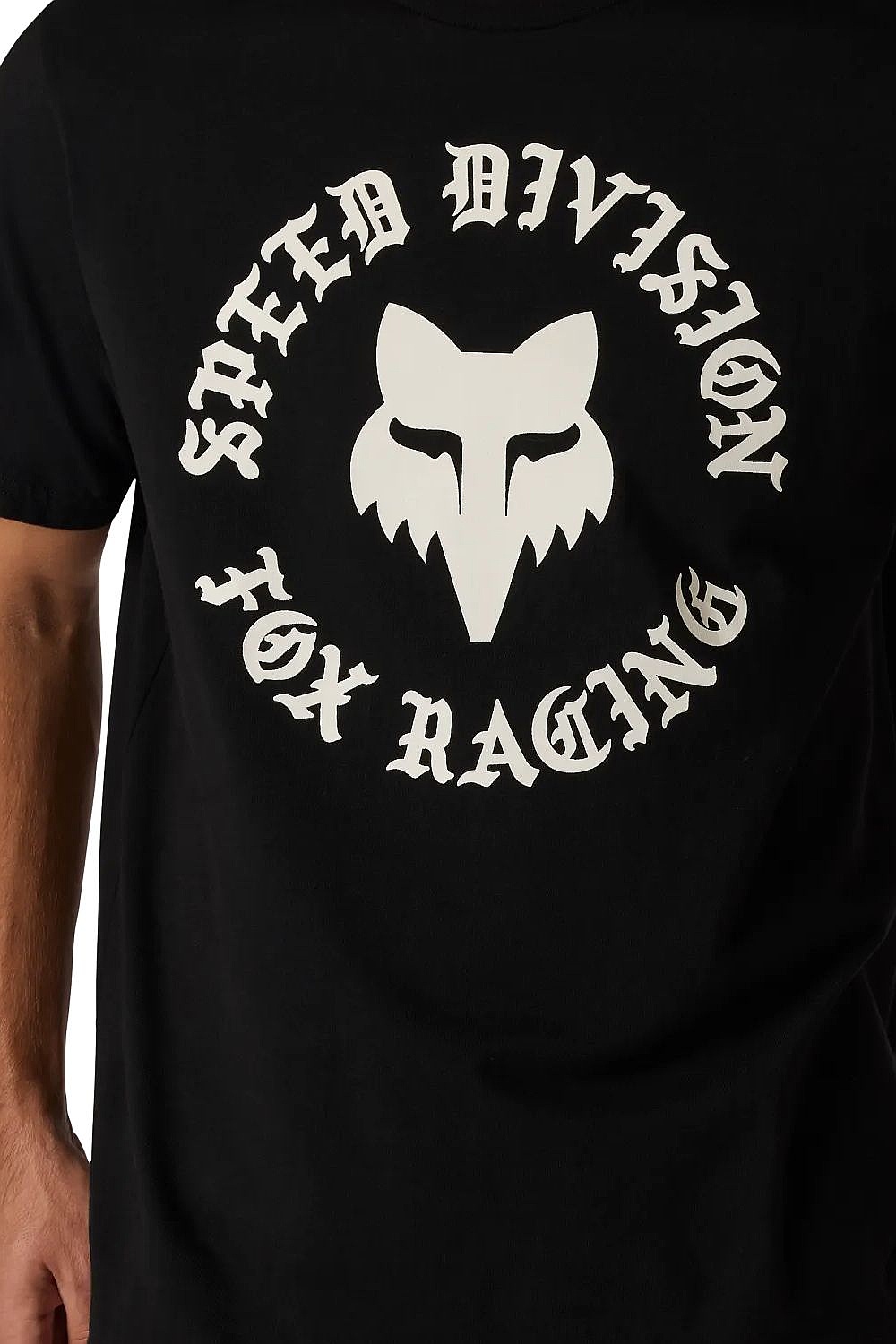 T-shirt Fox Badge 195 Original - Black - men´s