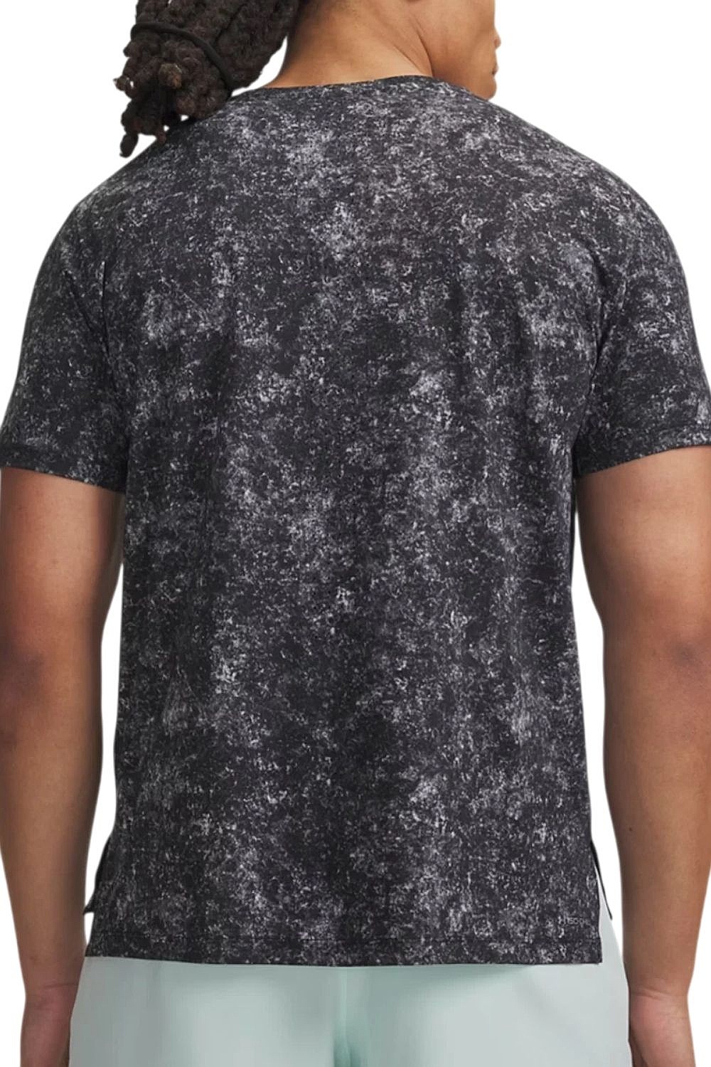 T-shirt Under Armour Velociti Pro Print - Black/Reflective - men´s
