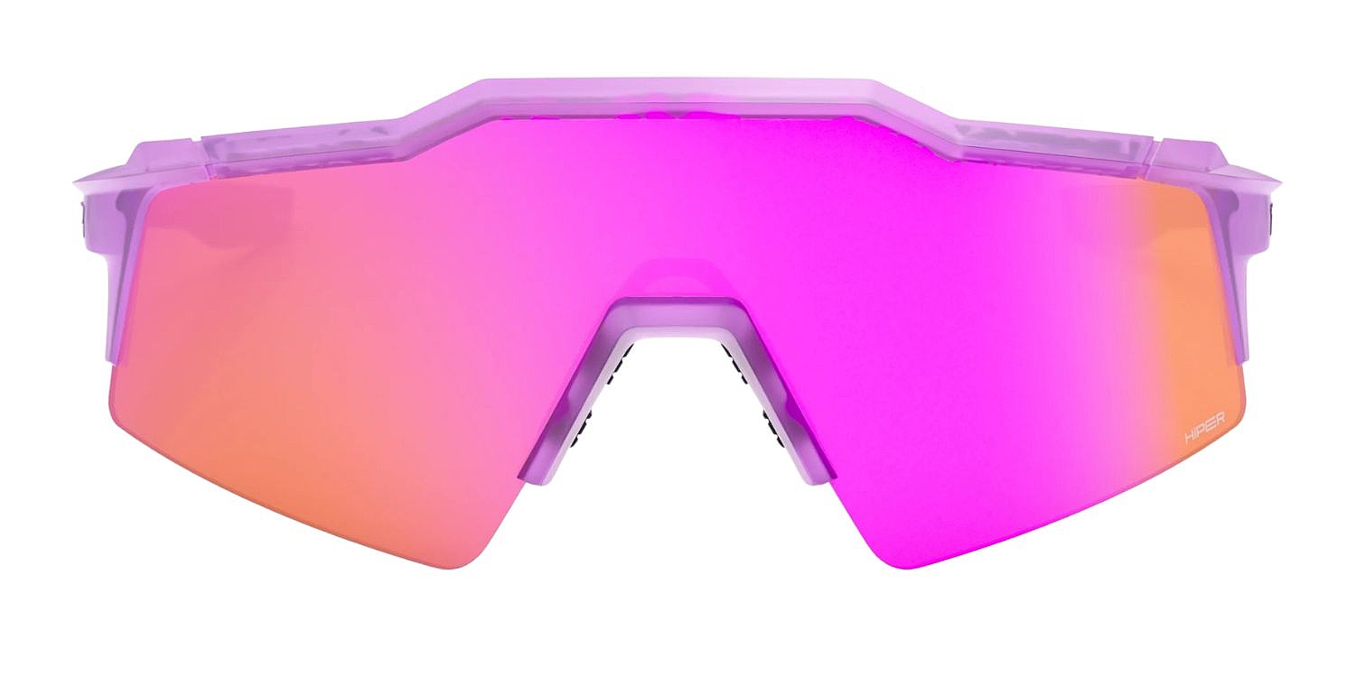 des lunettes 100% Speedcraft SL - Toyoko/HiPER Vital Pink Mirror