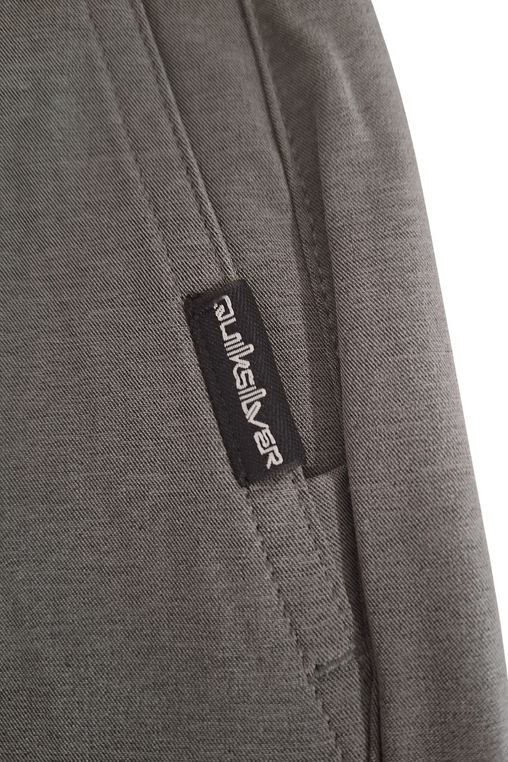 short Quiksilver Union Heather Amphibian 19 - KVJH/Black Heather - men´s