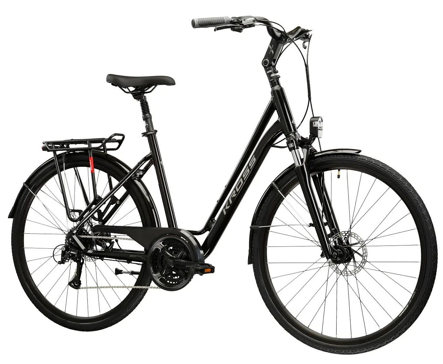 vélo Kross Sentio 3.0 28" - Black/Silver/Gloss
