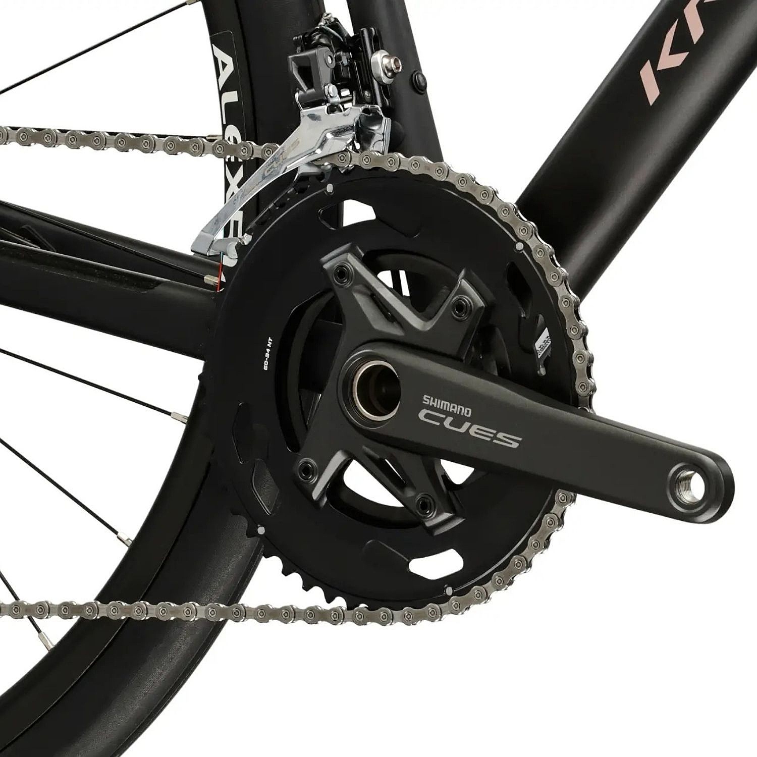 bicycle Kross Alta 2.0 28" - Black/Pink/Matt