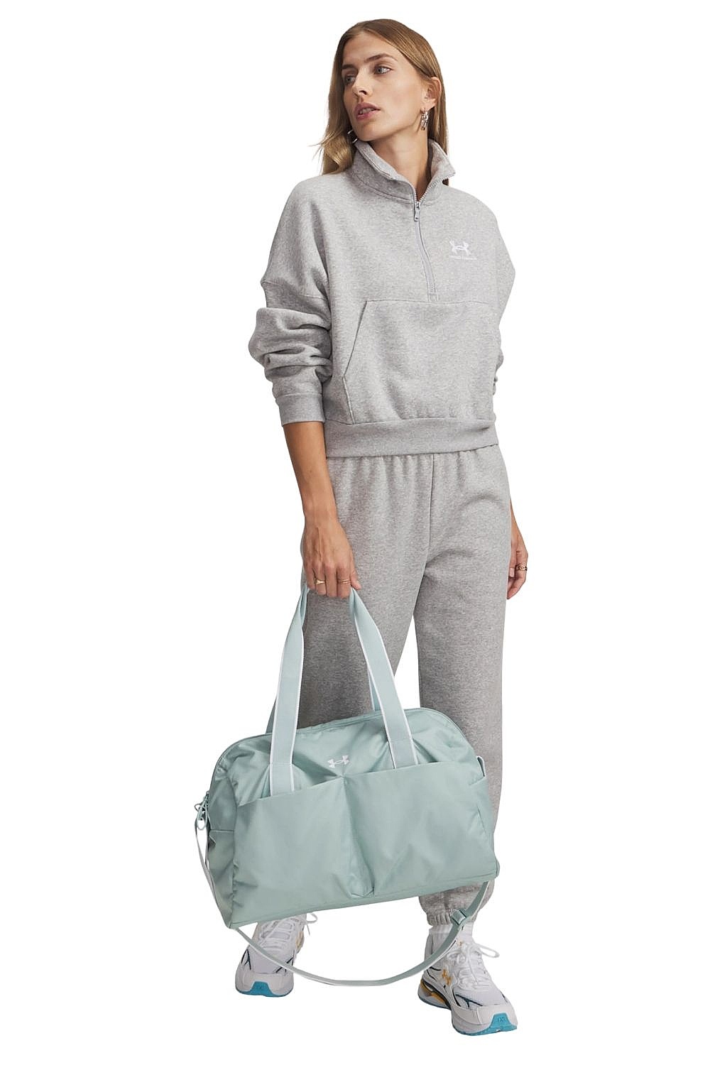 torba Under Armour Studio Lite Duffle - Enamel Blue/White - women´s