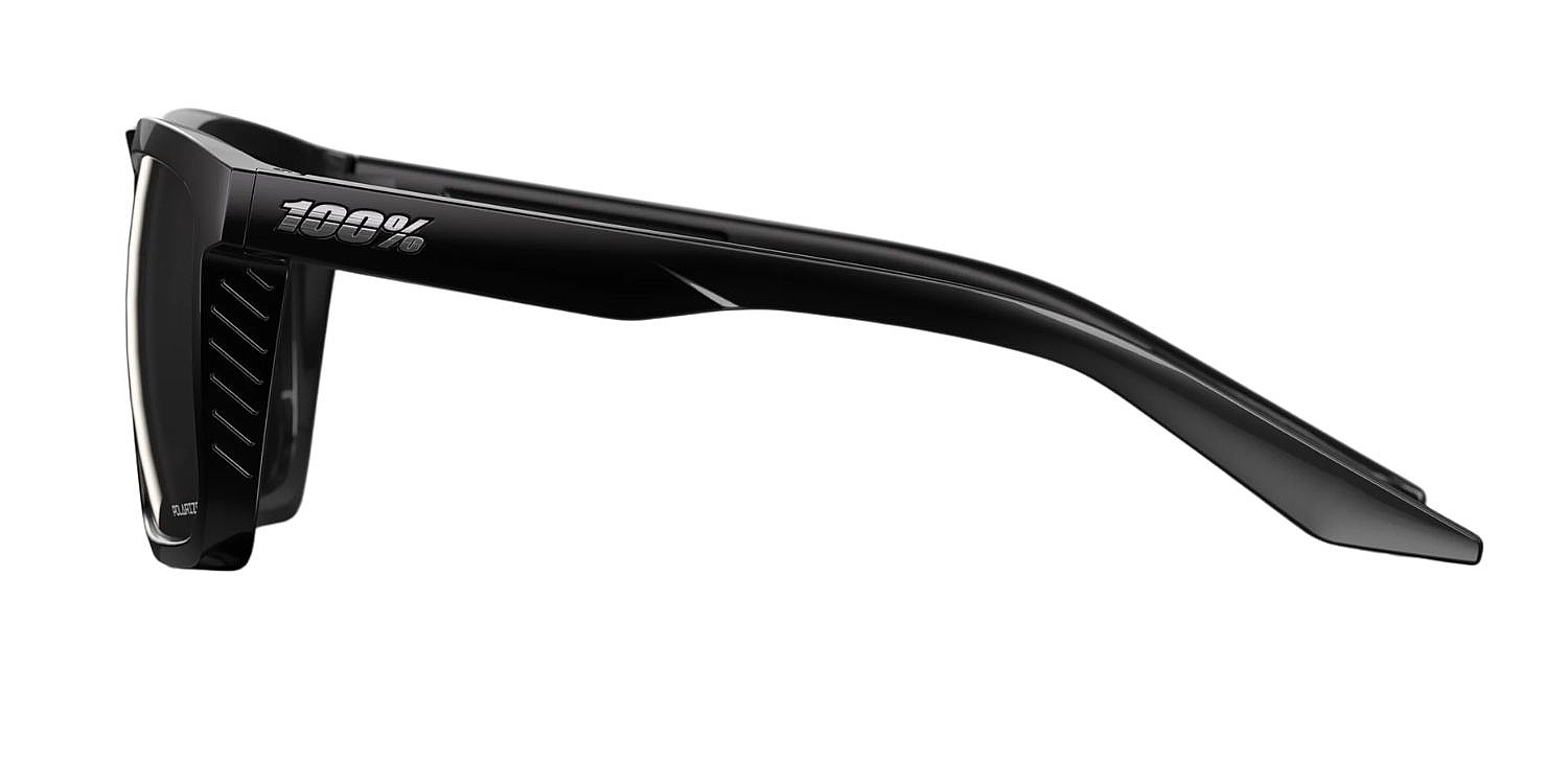 okulary 100% Renshaw - Polished Black/Grey Polarized