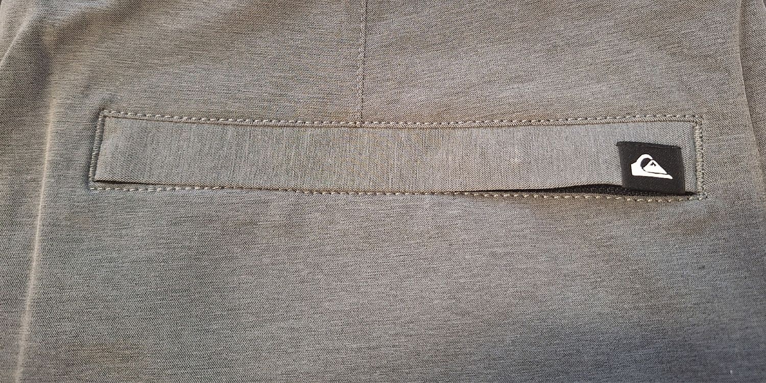 short Quiksilver Union Heather Amphibian 19 - KVJH/Black Heather - men´s