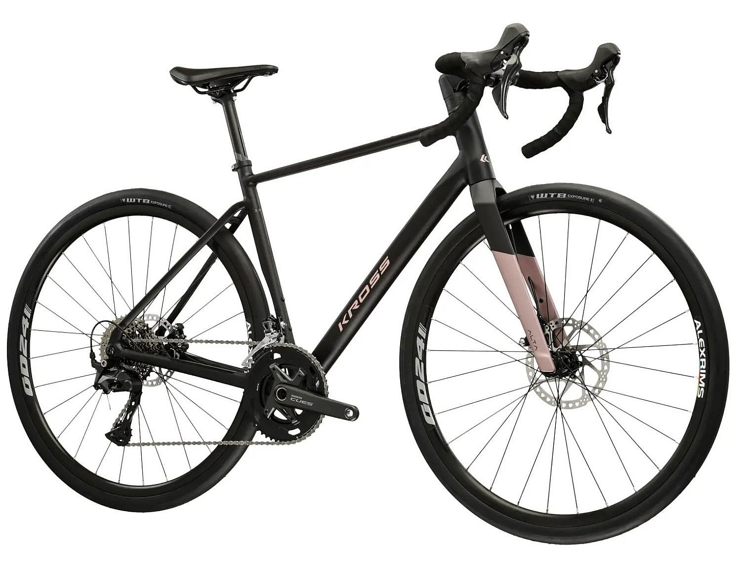 bicycle Kross Alta 2.0 28" - Black/Pink/Matt