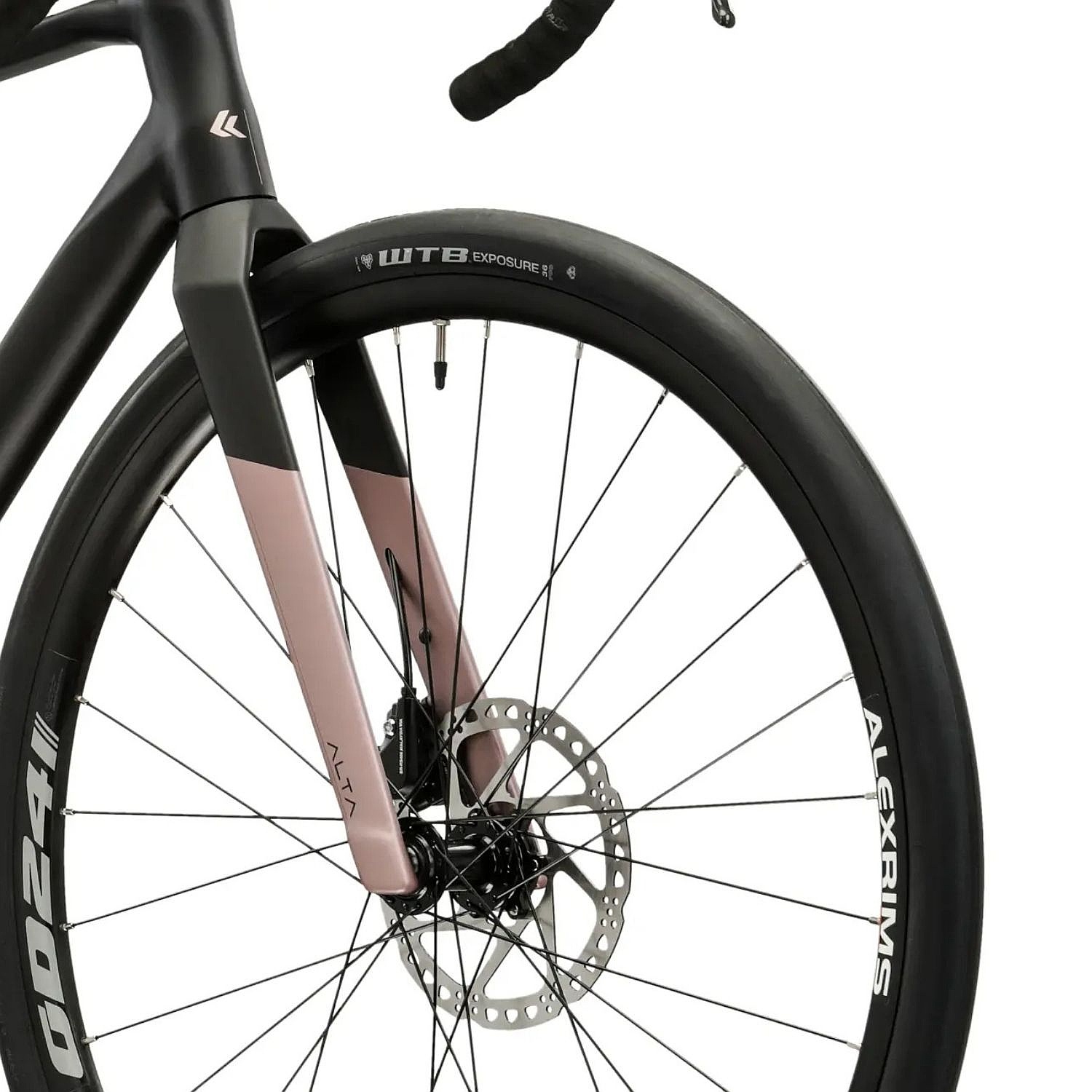 bicycle Kross Alta 2.0 28" - Black/Pink/Matt