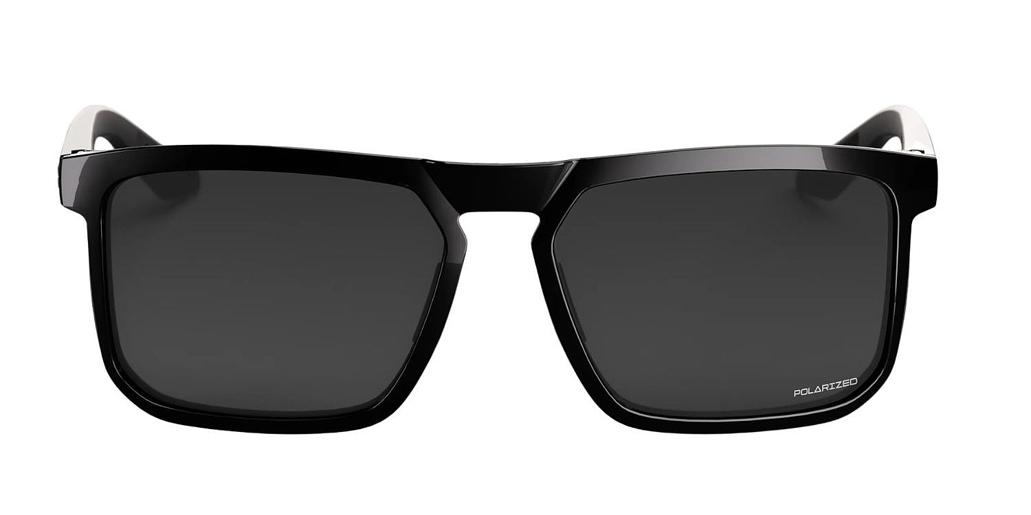 okulary 100% Renshaw - Polished Black/Grey Polarized