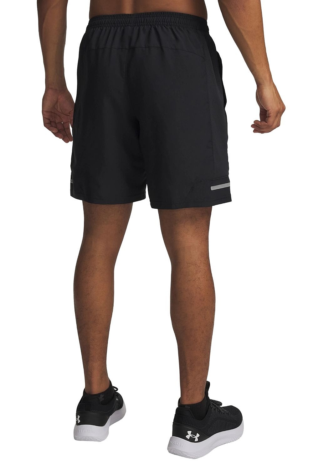 shorts Under Armour Tech Utility - Black/Venom Red - men´s