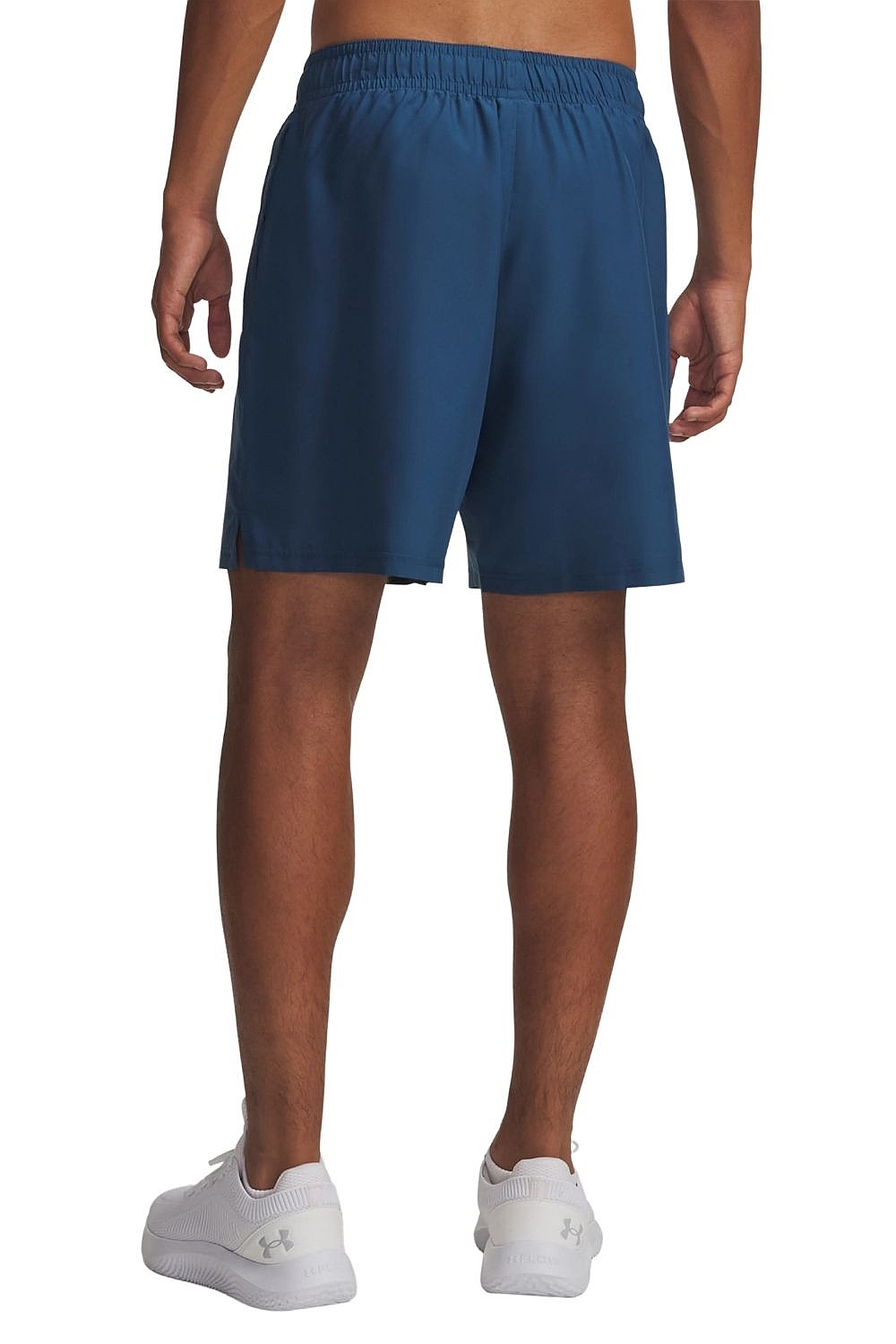 spodenki Under Armour Tech Woven Wordmark - Wham Blue/White - men´s