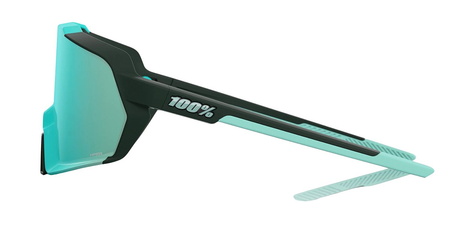 des lunettes 100% Korbin - Soft Tact Juniper/HiPER Mint Mirror