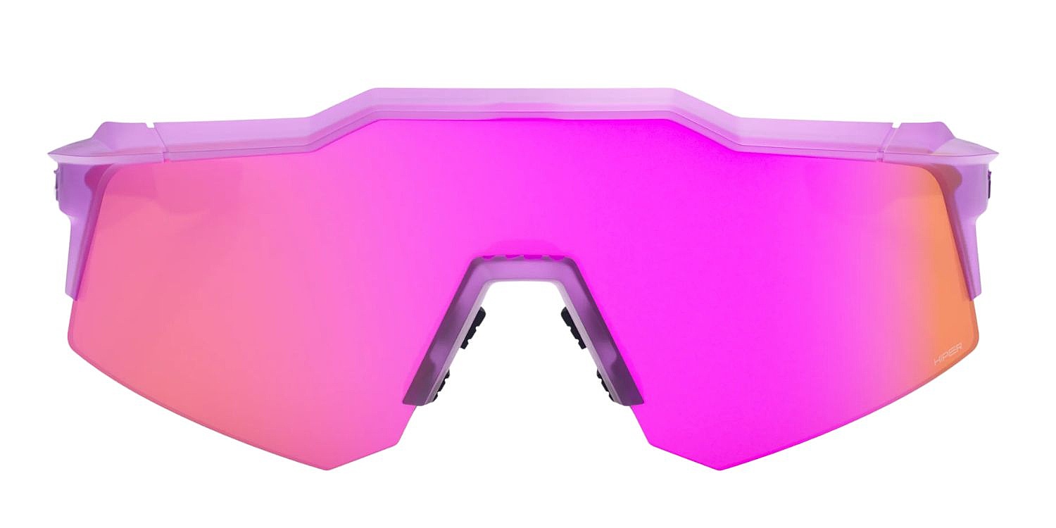 des lunettes 100% Speedcraft XS LE - Toyoko/HiPER Vital Pink Mirror - unisex junior