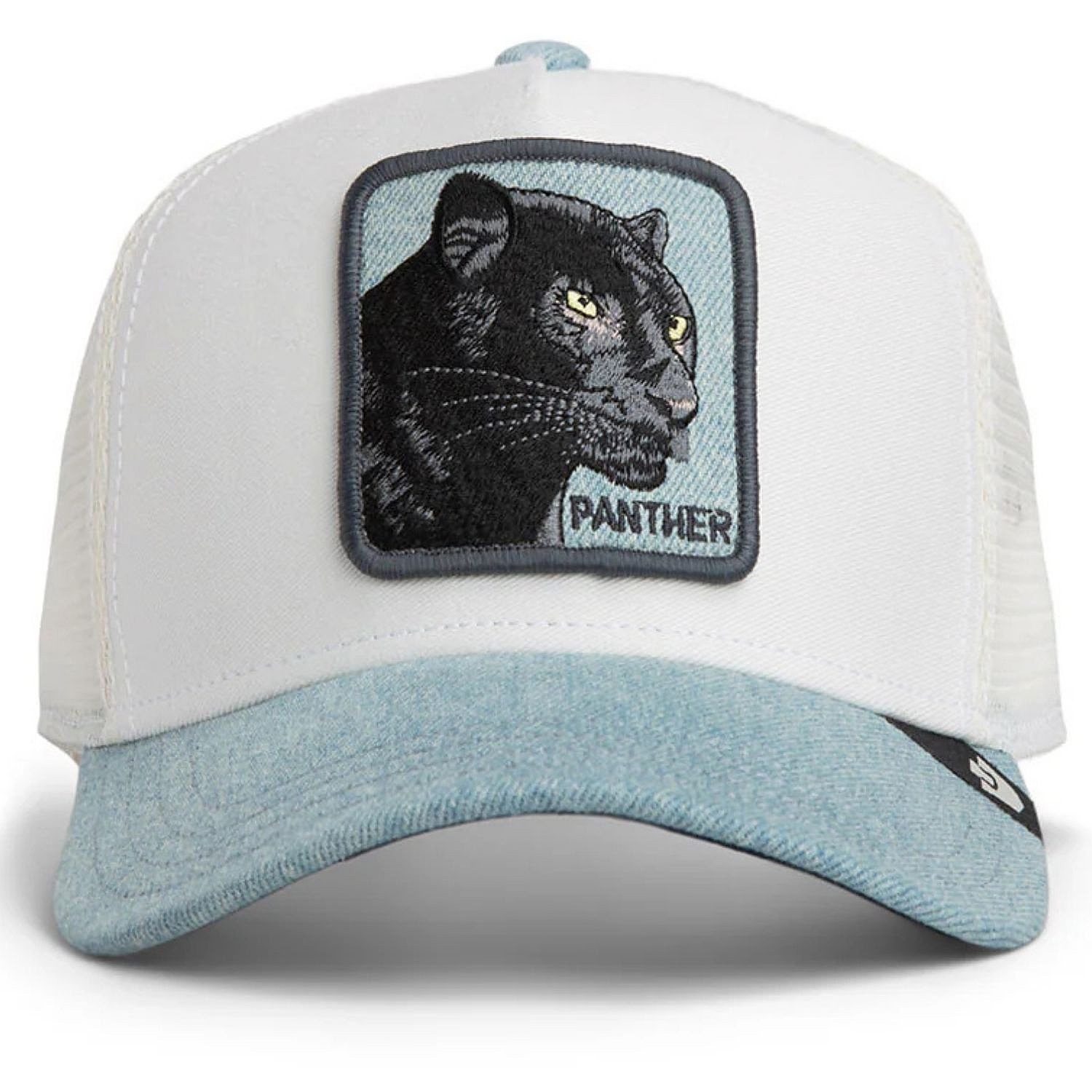 czapka z daszkiem Goorin Bros. Denim Panther Trucker - Light Denim