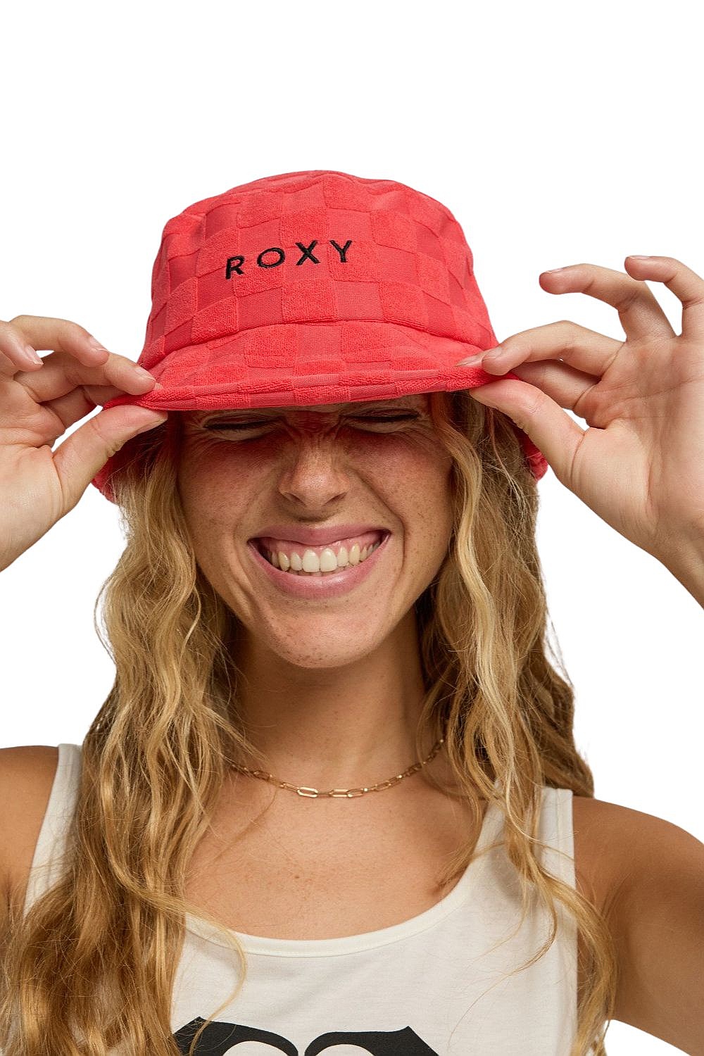 kapelusz Roxy Silver Spring - RMZ0/Hibiscus - women´s