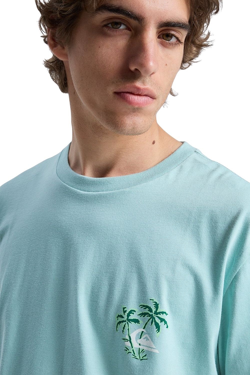 koszulka Quiksilver Evo Learning From Nature - BGA0/Blue Haze - men´s