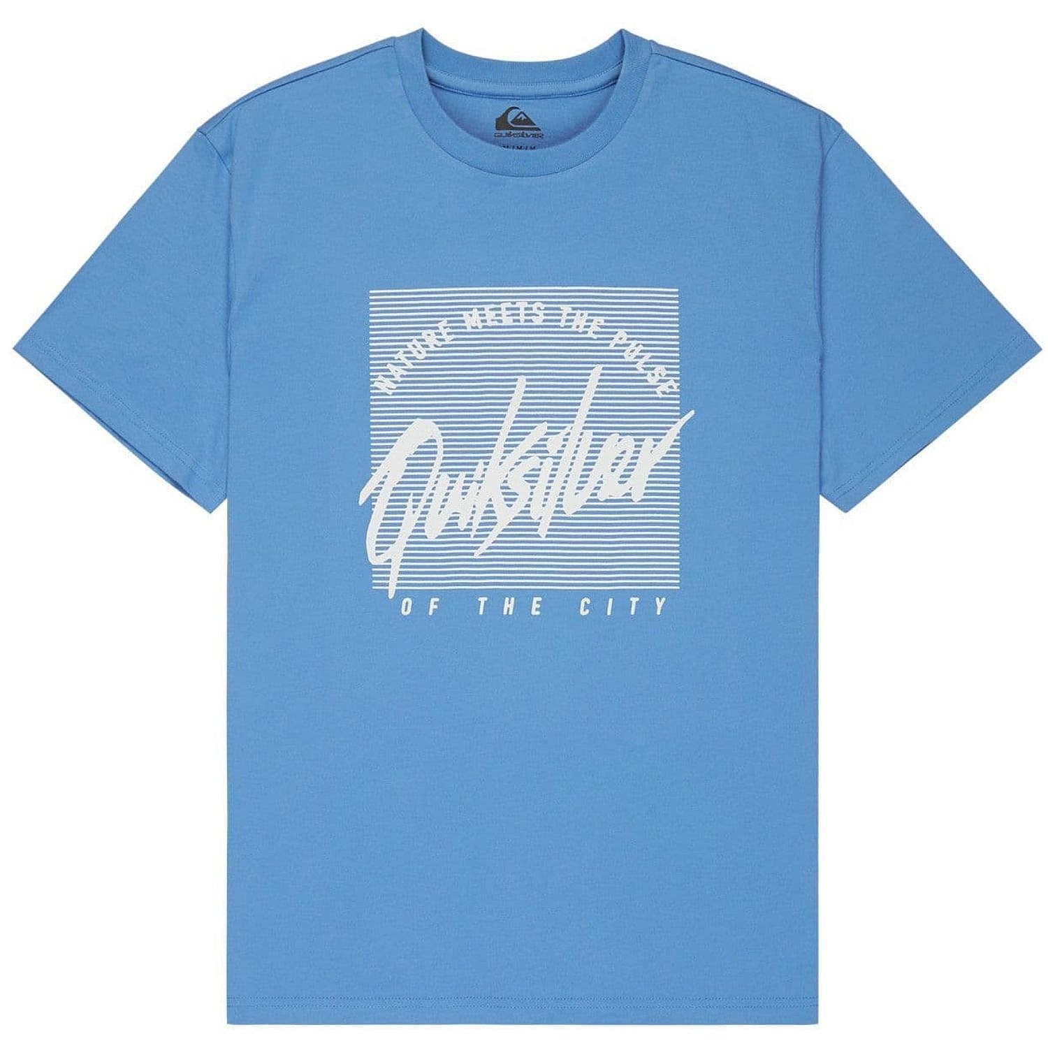 koszulka Quiksilver Retro Mood - BLC0/Riviera - men´s