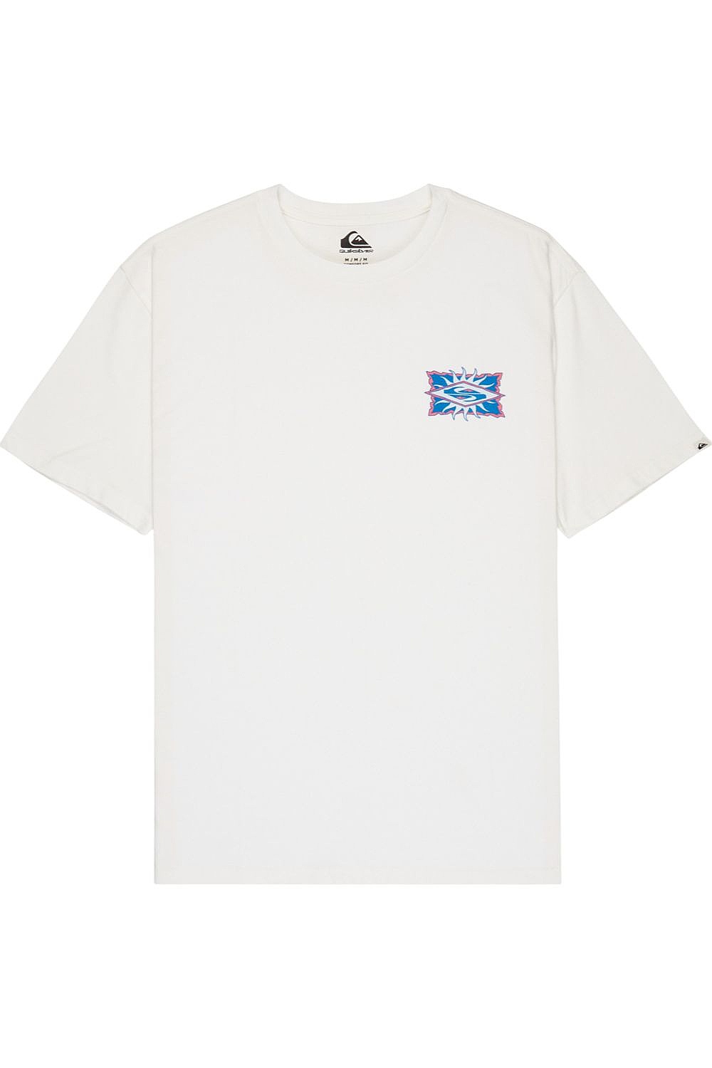 koszulka Quiksilver Ev Starfish Stamp - WBK0/Snow White - men´s