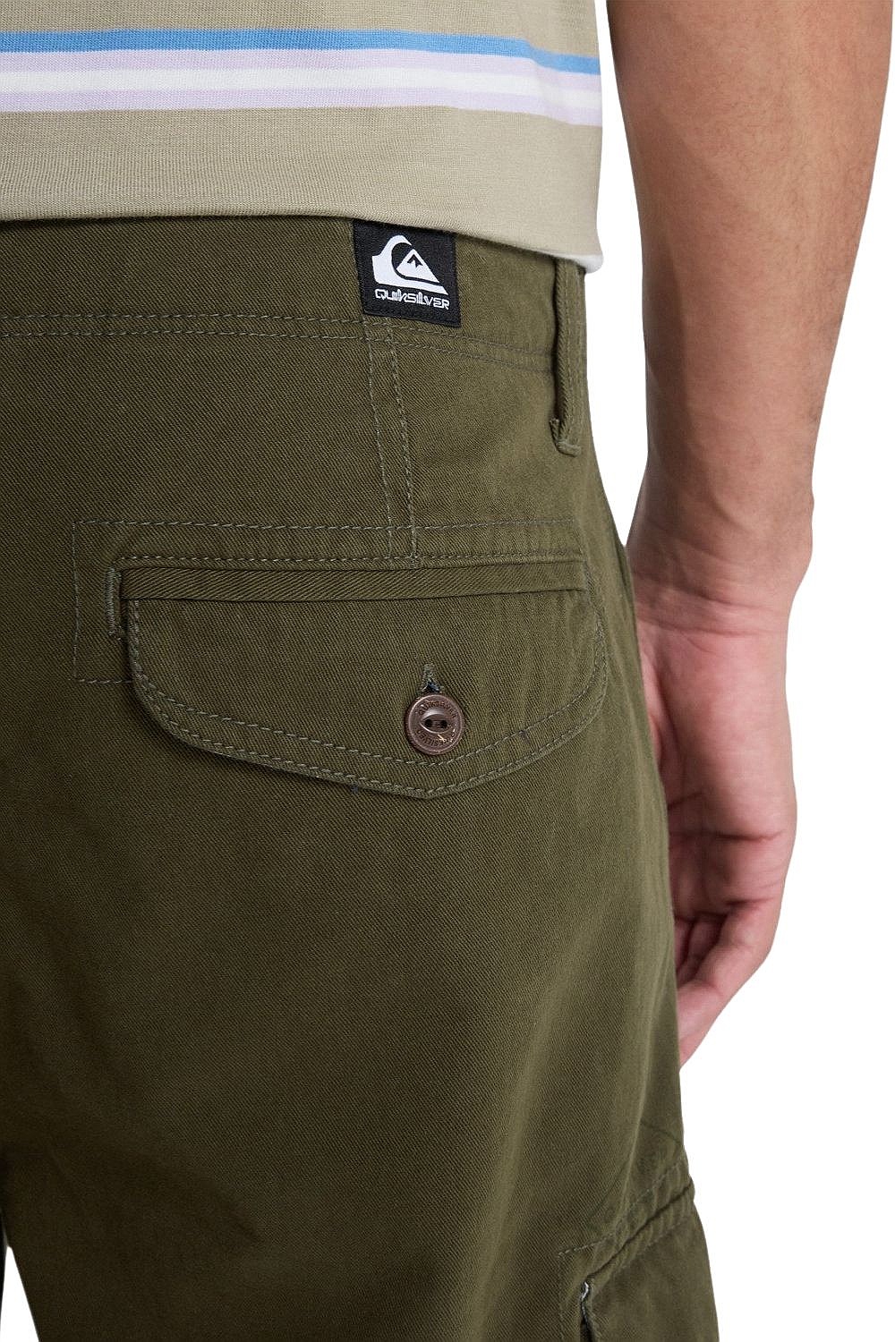 spodenki Quiksilver Crucial Battle Cargo - CRE0/Grape Leaf - men´s