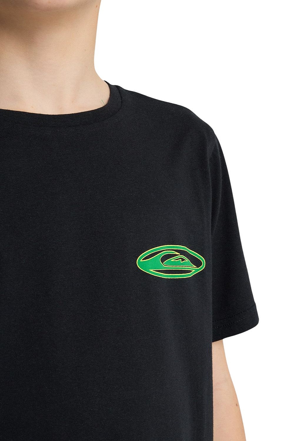 koszulka Quiksilver Quik Globe - KVJ0/Black - boy´s