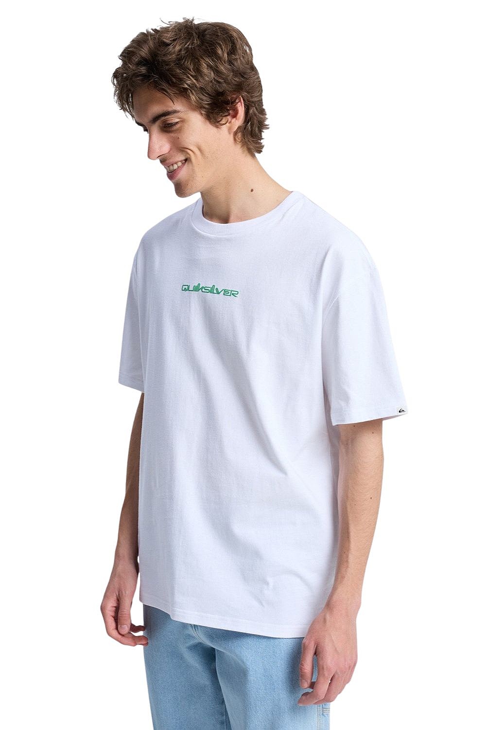 koszulka Quiksilver Fractured Wave - WBB0/White - men´s