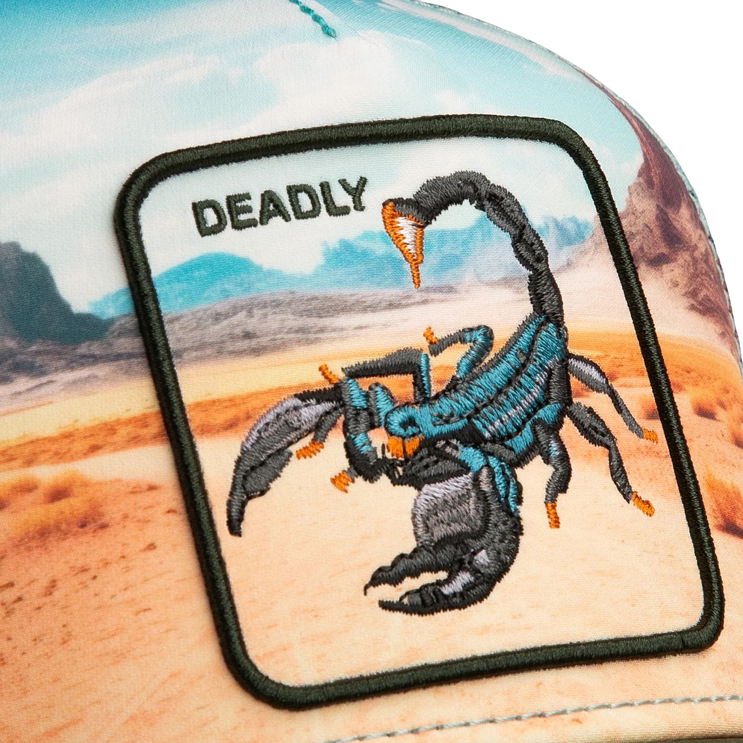 czapka z daszkiem Goorin Bros. Scorpion In The Element Trucker - Palm
