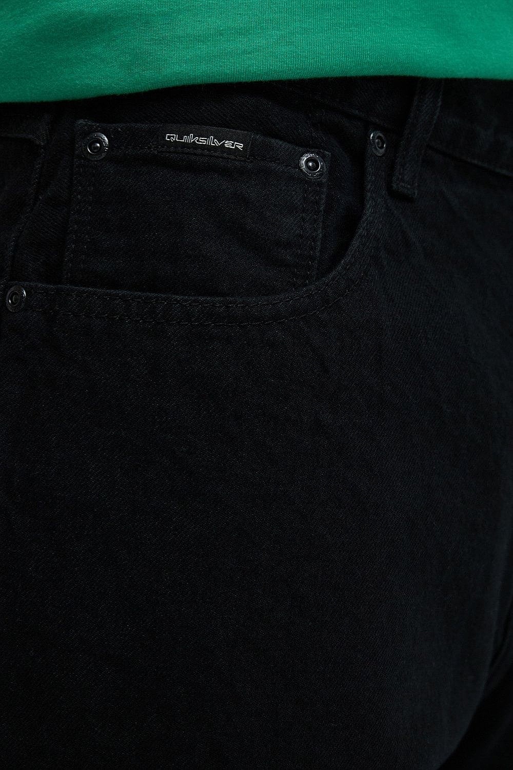 spodenki Quiksilver Baggy Denim - KVJ0/Black - men´s