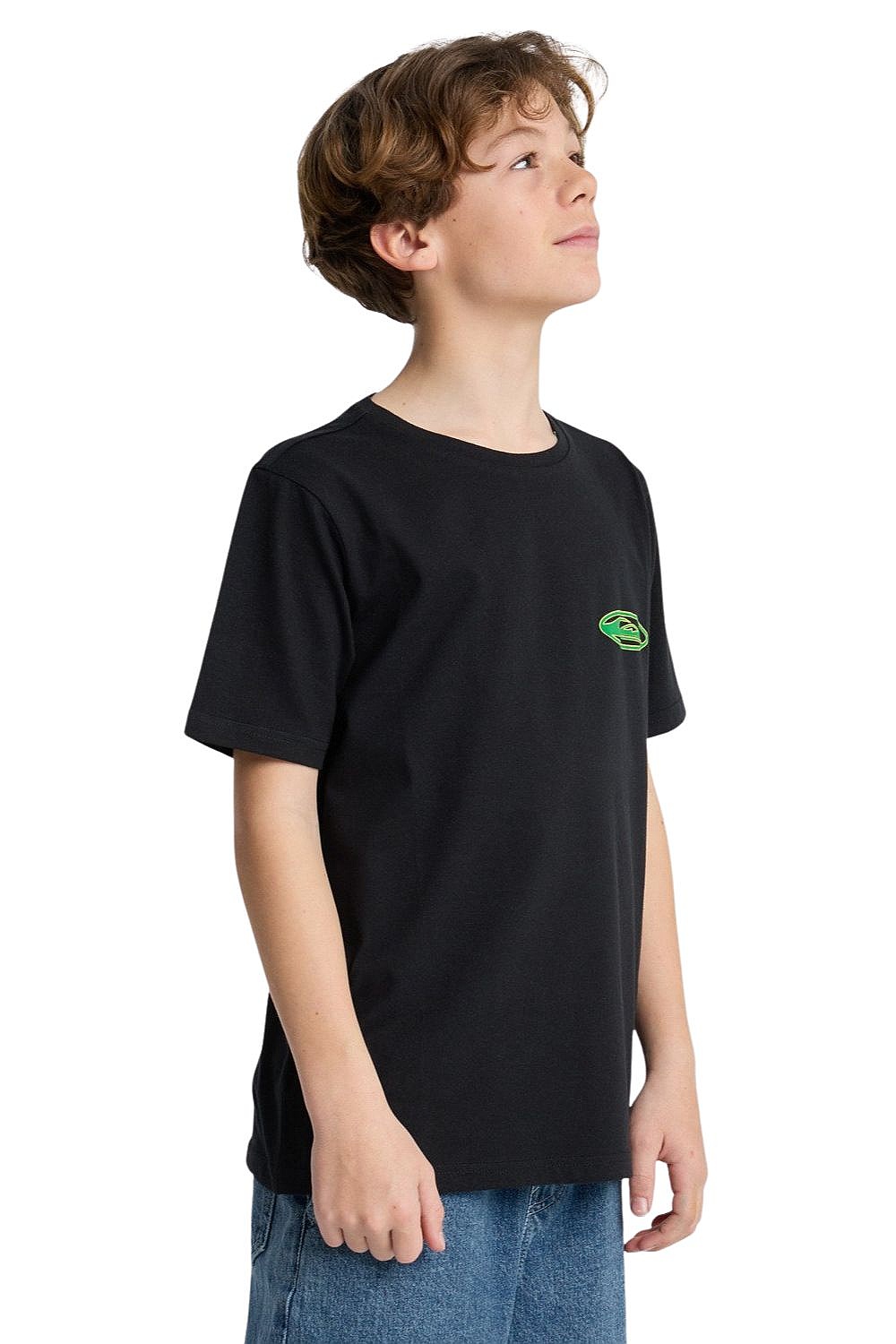 koszulka Quiksilver Quik Globe - KVJ0/Black - boy´s