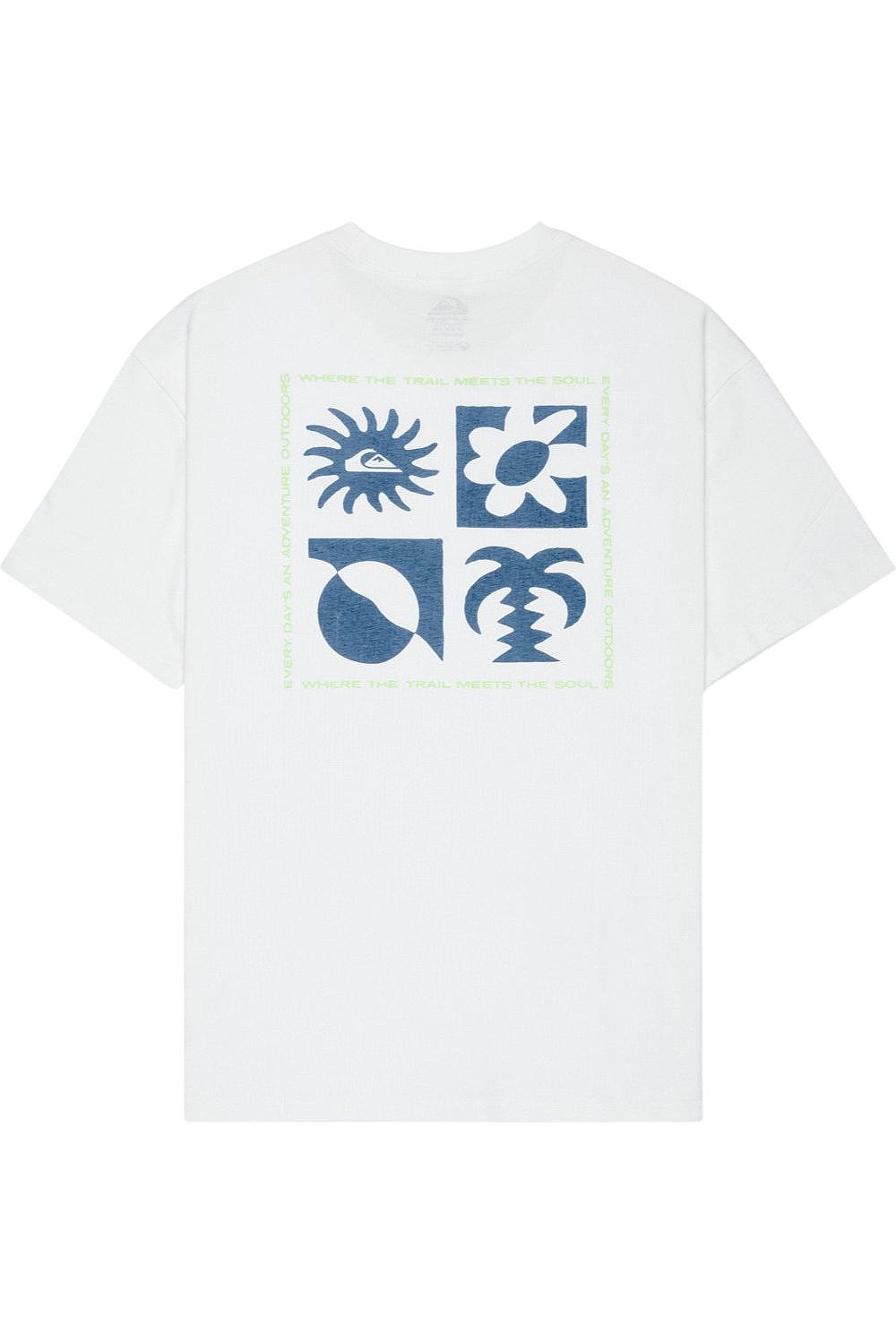 koszulka Quiksilver Evo Blossom Of Peace - WBK0/Snow White - men´s