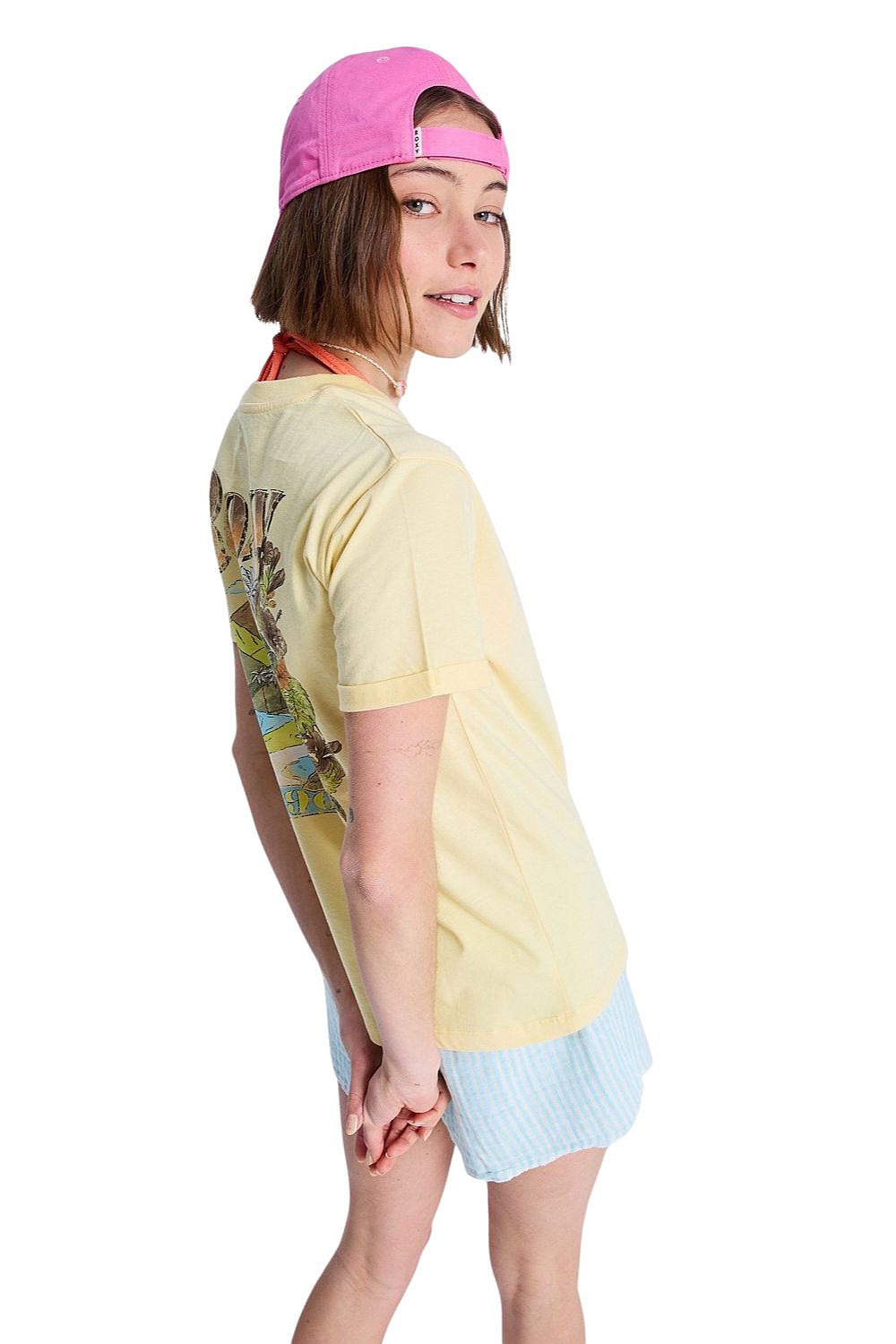 koszulka Roxy Oceanregular Poster - YEG0/Golden Haze - women´s