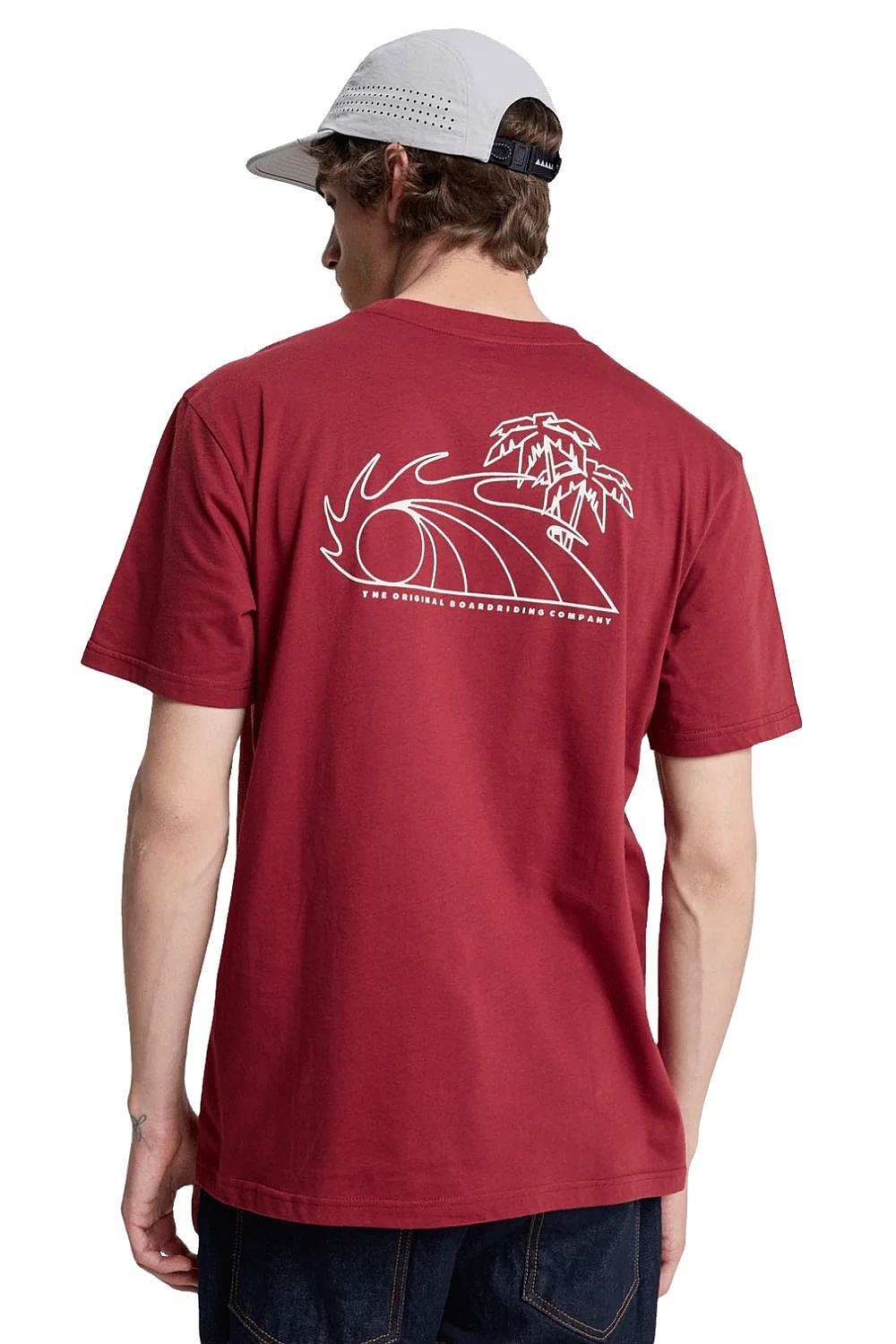 tričko Quiksilver Bliss Point - RQZ0/Burnt Russet