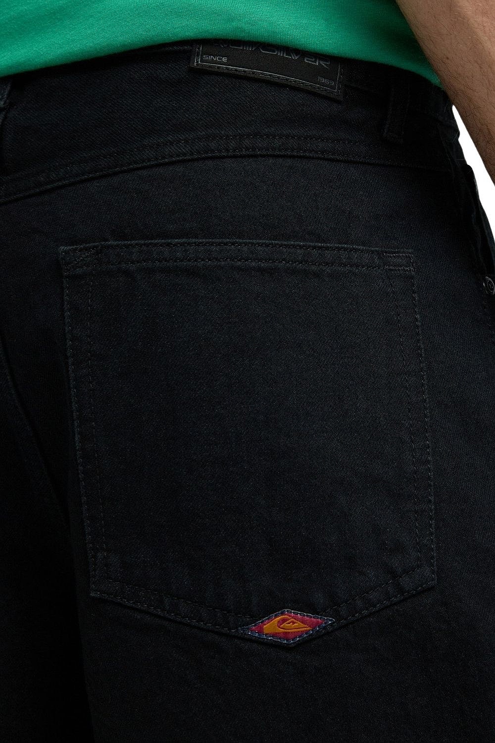 spodenki Quiksilver Baggy Denim - KVJ0/Black - men´s