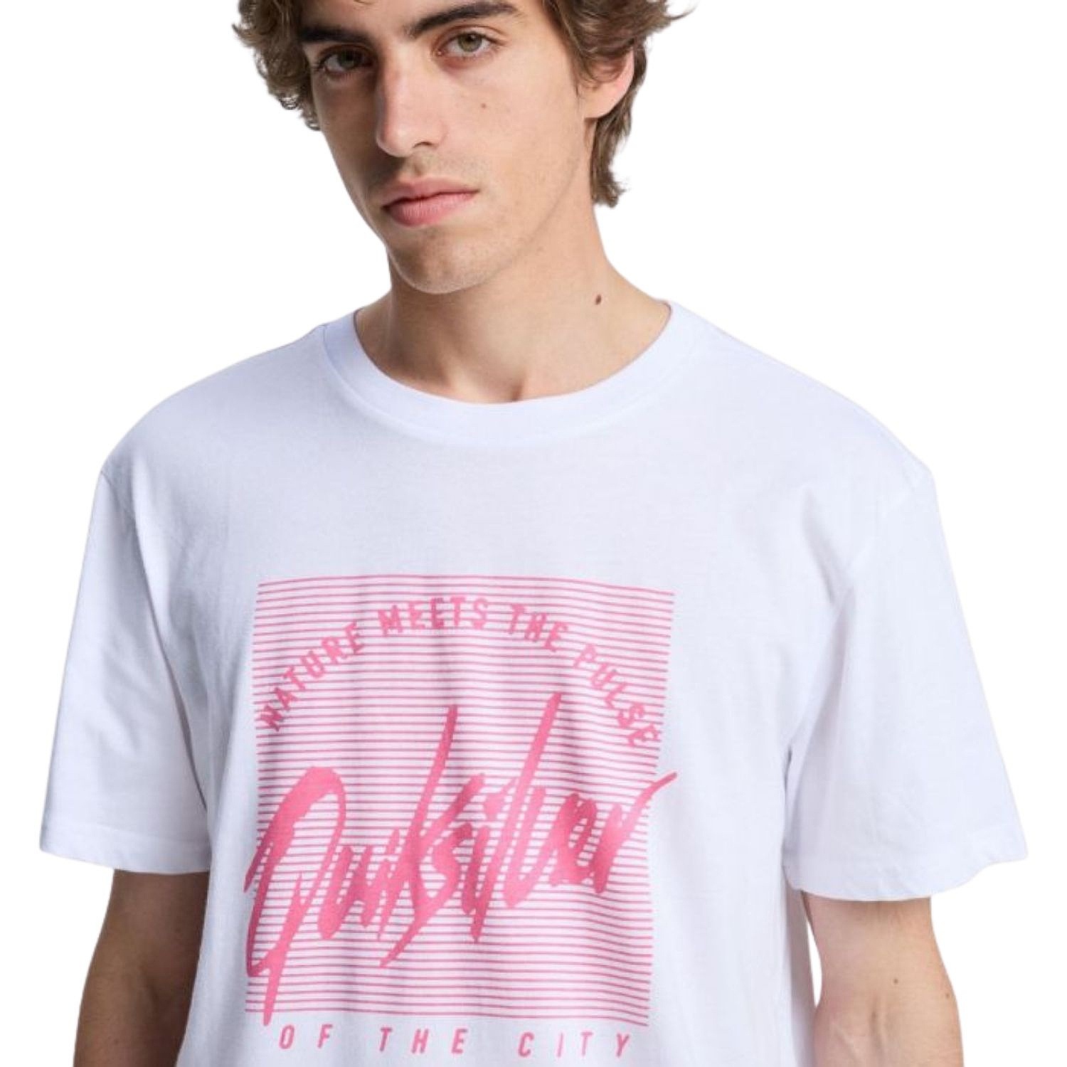 koszulka Quiksilver Retro Mood - WBB0/White - men´s