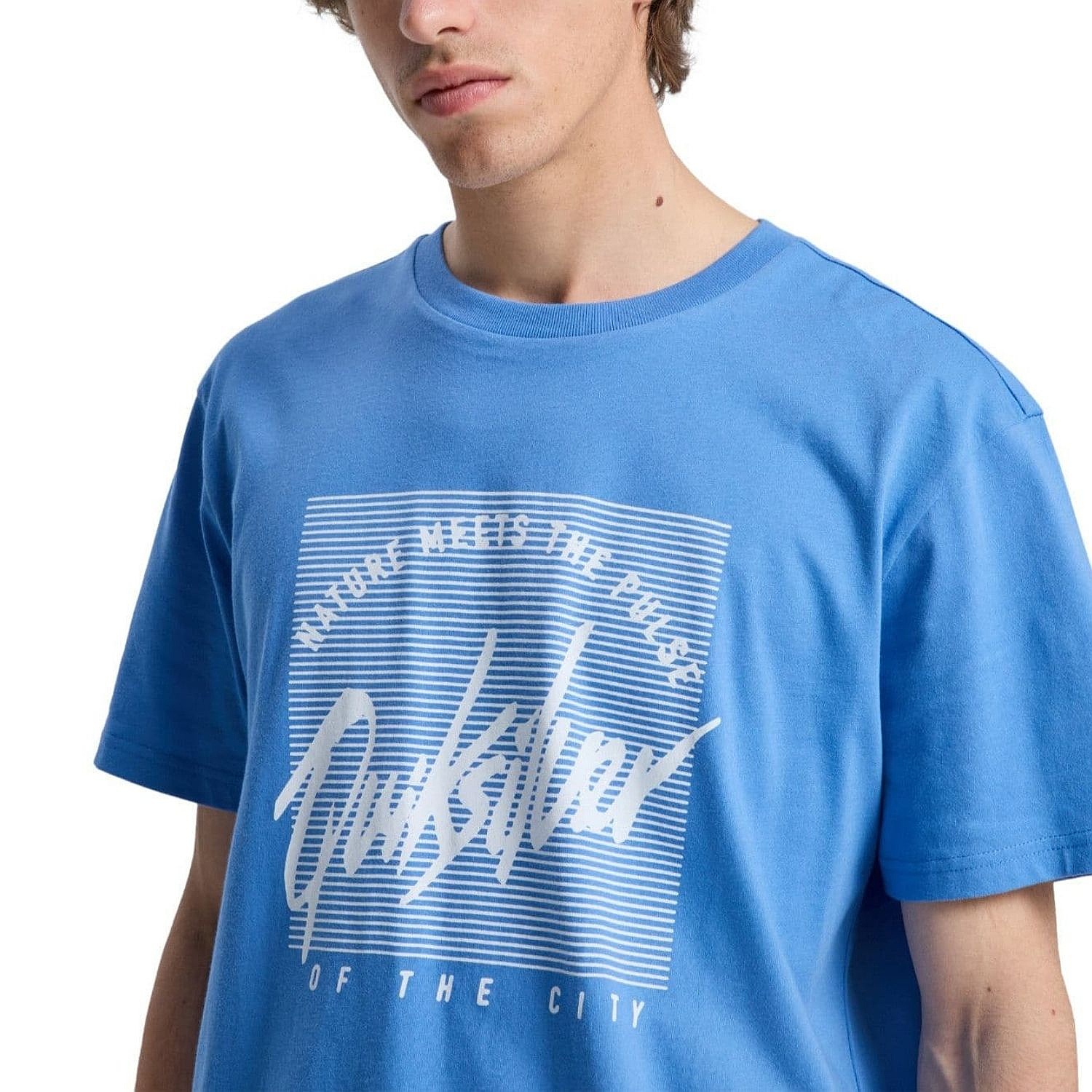 koszulka Quiksilver Retro Mood - BLC0/Riviera - men´s