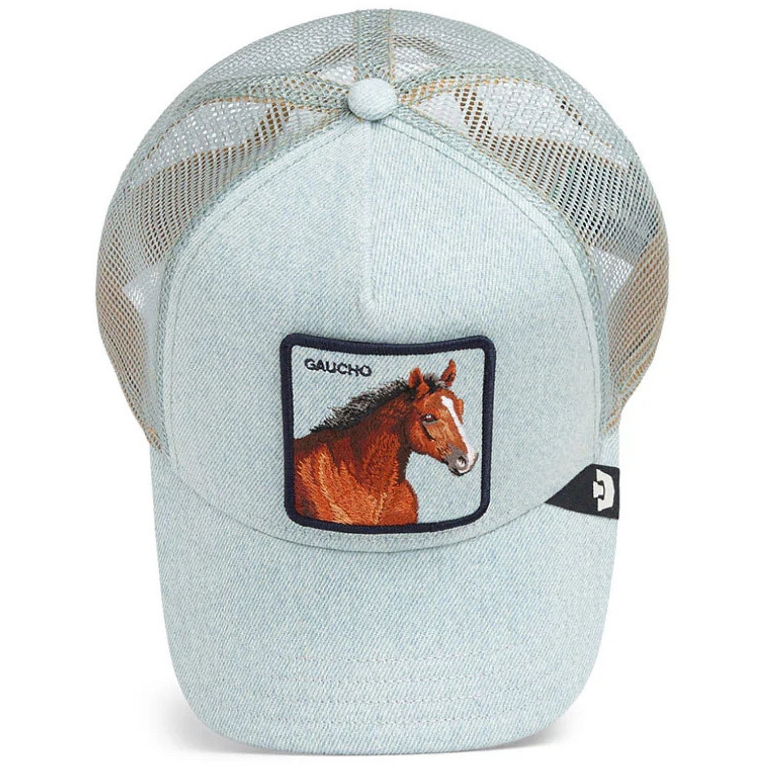 czapka z daszkiem Goorin Bros. Denim Gaucho Trucker - Light Denim