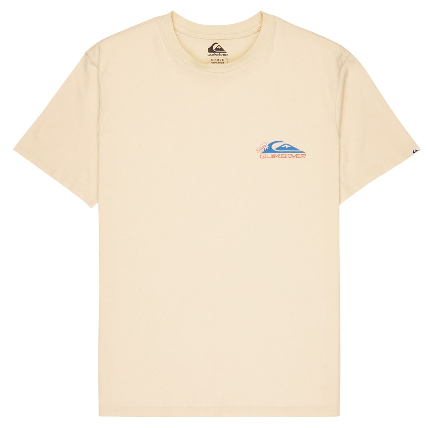 tričko Quiksilver Ev Barrel Paradise - WBS0/Bone White